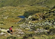 45 Ci abbassiamo dal Lago di Sopra al Lago Grande 